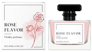 Rose Eau de Parfum, Rose Parfum for Women, Long Lasting Fragrance, Fragrances Mist for Body and Hair, Warm & Floral Women's Perfume (1)
