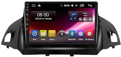 Touchscreen per Ford C-MAX Kuga 2 Escape 3 2012-2019 9 Pollici Android 15 Car Radio con Wireless Carplay Android Auto Per, 4 core 2G+64G