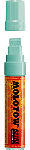 Molotow ONE4ALL Acrylic Paint Marker, 15mm, Lago Blue Pastel, 1 Each (627.215)