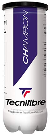 Tecnifibre Champion 3er Dose Tennisball, gelb, nosize