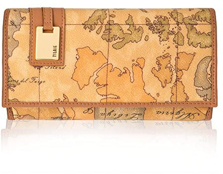 Alviero Martini 1a classe W026, Portafoglio Donna, Beige (Naturale), 18.5x9.5x2.5 cm (W x H x L)