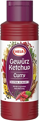 Hela Curry Gewürz Ketchup extra hot, 348 g