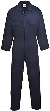 Portwest Euro Baumwoll Overall, Größe: S, Farbe: Marine, S998NARS