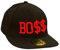 Baseball Mütze Cap Caps schwarz Snapback with Adjustable Strap BOSS LA Boy YOLO