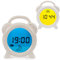 PurFlo Snoozee Sleep Trainer Clock for Toddlers | Kids Alarm Clock & Children's Night Light | Rechargeable & Portable