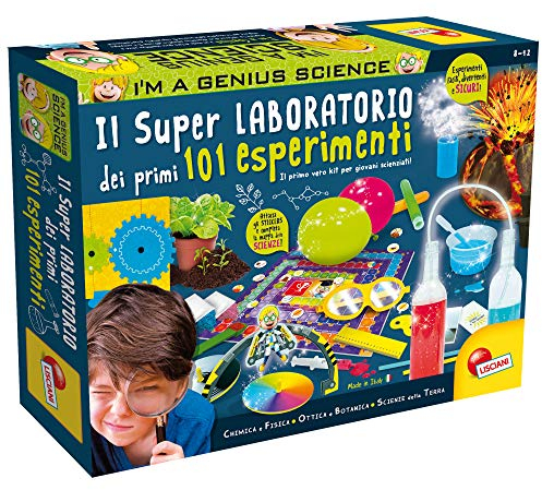 Liscianigiochi Super Laboratorio Dei Primi 101 Esperimenti, Multicolore, 69330