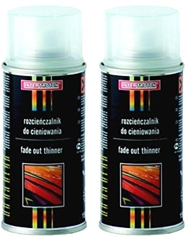 Troton Beispritzverdünnung 1K Beispritzlack 2 x 150ml Spray Spot Blender Lack Verdünnung