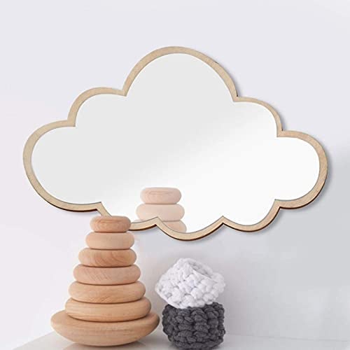 Daytesy Kinderspiegel Dekorative Wandspiegel Aufkleber, Wandsticker Kinderzimmer Klebespiegel 3D Acryl Wanddekoration Für Kinderzimmer Badezimmer