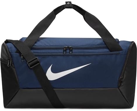Nike Unisex Brasilia Duff - 9.5 Turnbeutel, Midnight Navy/Black/White, 41 L