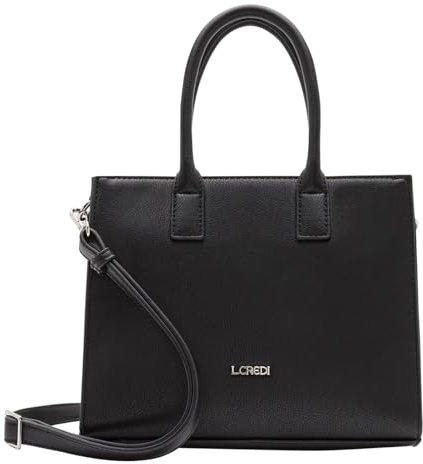 L.CREDI Olga Handbag Black