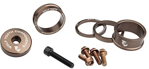 Wolf Tooth | Anodised Bling Kit | Espresso | Bike Accessories Custom Parts Precision Engineered