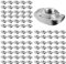 GETLITOOL 100pz Dadi Scorrevoli M5 T-Slot in Acciaio EU30 Set 100x Dadi a Testa Martello Filettato M5 per Scanalatura 8mm Serie 30 per Profilo Alluminiale CNC Stampanti 3D