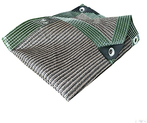 Filet Ombrage Potager Paille, Toile D' Ombrage 3x4, Ombrage Serre Toile D'ombrage, pour Jardin Terrasse Filet Protection Solaire,brun-5x6m