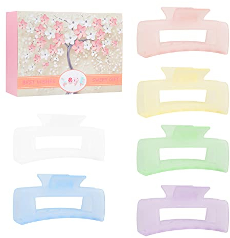 Wolfway Pinzas grandes para el pelo de 4 pulgadas (Multi01)