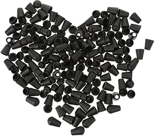 VICASKY 100st Kordelzugschnalle Glockenschnallen Seilendverschluss Seilschlösser Lanyard-Clip-Ende Schnurenden Festziehen Kordelzugverschlüsse Glocke Endstopper Seilenden Plastik Abnehmbar