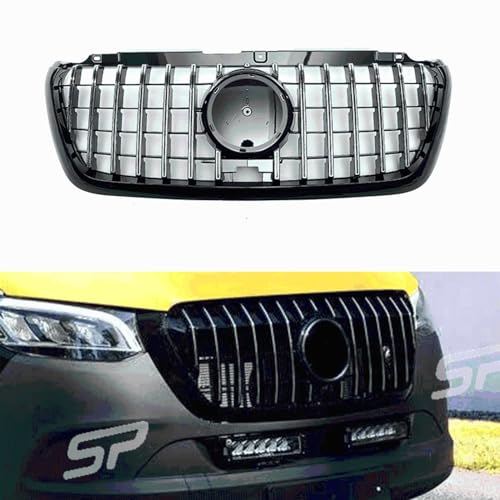 Konforhom Grill für Mercedes Benz Sprinter 1500 2500 3500 W907 2018-2022 Frontgrill Chrom