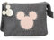 Joumma Disney Mickey Studs Porte-Monnaie en Polyester Noir 14 x 10 x 3,5 cm, Noir, Porte-Monnaie
