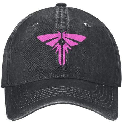 Herren Hüte, Damen TLOU Baseball Cap Poster Glühwürmchen Logo Mode Unisex Teens Hip Hop Hüte Design Outdoor Sport Baseball Caps Geschenk