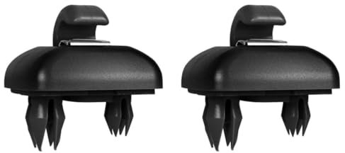 Weduspaty Interieur Sun Visor Hook Clip 2pcs Innenarchitektur Sun Visor -Halter