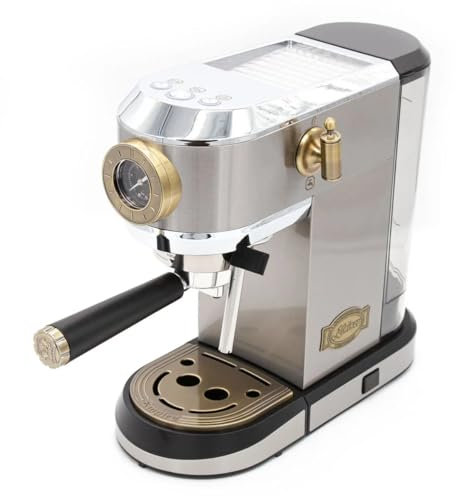 Kaiser KA 2001 R Empire Machine à expresso avec porte-filtre en acier inoxydable 19 bar