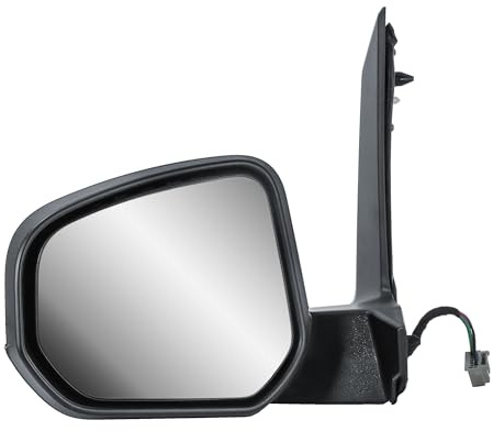 Passenger Left Side Door Wing Mirror N/S Electric and Heated Manual Folding Textured Back Cover for Ford Transit Tourneo Connect 2019 to 2023