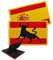 Bandera de España parches para mochila pack de 2 gancho y bucle parches militares parche chaqueta parches bandera española parche España Bandera de España bordada Parche fútbol España
