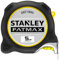 STANLEY FATMAX Bandmaß XTREME 5m (mit integrierter Fingerbremse, Band 16cm mit BLADEAMOR-Überzug, extra großer Haken, beidseitig bedrucktes Band, stabiles Bi-Material Gehäuse) FMHT38214-0