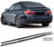 Aufsatz Seitenschweller Schwarz Glanz passend für 5er BMW F10 F11 2010-2017