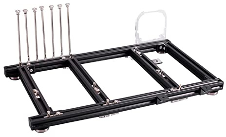 Open-Air-PC-Gehäuse, DIY Open-Frame-ATX-PC-Prüfstand aus Aluminiumlegierung, Computer-PC-Gehäuse, Übertaktungstestplattform