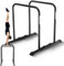 NEOLYMP Dip Barren Calisthenics Equipment – 400 kg belastbare Dip Station mit E-Book - verstellbare Breite – 90 cm Höhe mit rutschfesten Füßen – rostfreie Dip Stange Fitnessgeräte für Zuhause