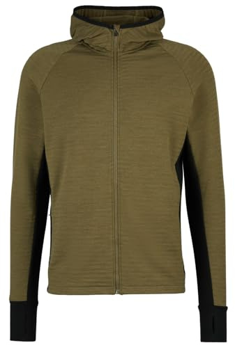 Stoic Herren MerinoFleece260 FlenSt. Zip Hoody Merinohoodie