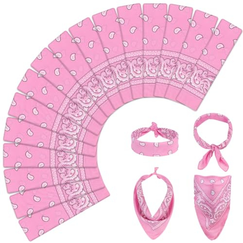 Morcheiong 8/16 Stück Bandanas Paisley Muster Headwear Haar Schal Multifunktionstuch Bandana Damen Halstuch Herren