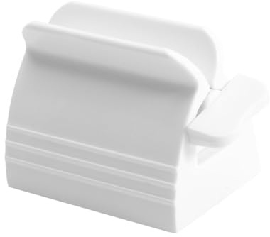 Warmhm Tubenquetscher Wiederverwendbar mit Dickflüssigem Basisdesign 4 Stück aus Abs Kunststoff für Zahnpasta Handcreme und Heim oder Hotelgebrauch