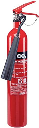 Draper 21667 - Estintore, anidride carbonica 2 Kg