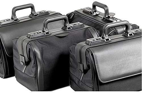 Durasol RUSTICANA Licht 9061, Arzttasche, Nylon + Kunstleder, 1 kleine Außentasche, Schwarz