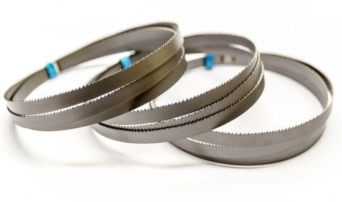 Lot de 3 lames de scie à ruban bimétal Premium M42 HSS 1435 x 13 x 0,65 mm – Denture variable 8/12 dents/pouce (TPI) – Coupe métal, acier, aluminium, alliages légers, métaux non ferreux