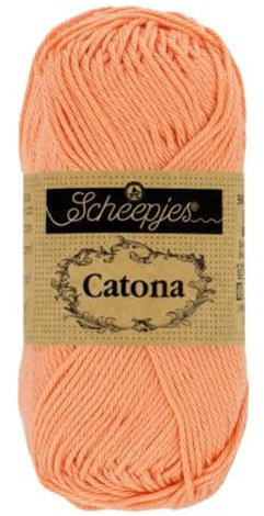 Scheepjes - Scheepjes Catona 524 Apricot Yarn - 1x50g