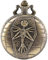 CokinkiDs Herren Taschenuhr, The Nightmare Thema Vintage Weird Bronze Taschenuhr Einzigartiges Vintage-, Geschenke für Männer