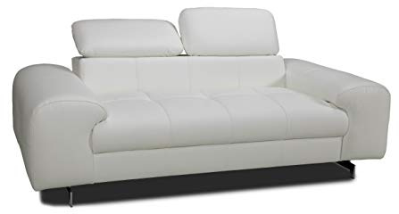 Mivano Cotta Chef Zweisitzer, Weiß, 196 x 92 x 105 cm