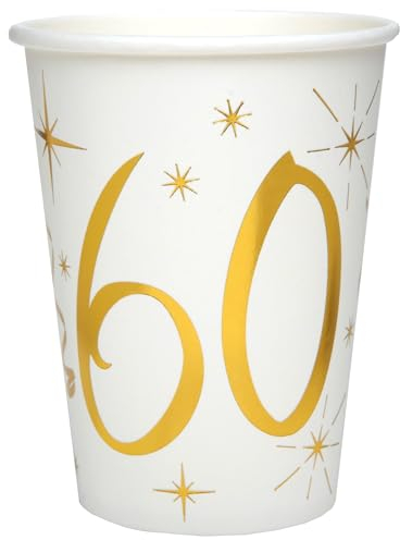 GOBELET 60 ANS METAL X10
