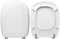 Copriwater Sedile WC compatibile con Tesi Ideal Stadard termoindurente Bianco lucido by HYDRO HOME