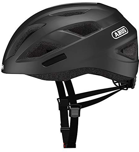 Abus - Fahrradhelm City Schwarz - für Erwachsene - 80342 (M 52-58cm)