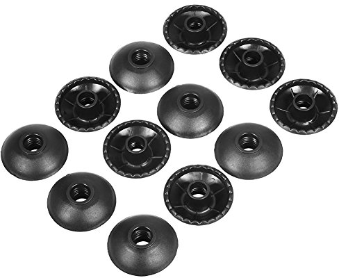 12 Stück Trekkingstockkorb Runde Trekkingstöcke Schnee- und Schlammkörbe Wanderstock Ersatzzubehör Wanderstöcke