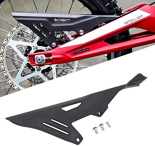 JFG RACING Cubierta protectora para piñón de motocicleta, protector de cadena de motocicleta, protector de cinturón para abeja ligera y abeja ligera X