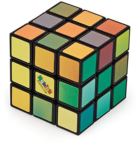 Rubik's 6063974 Klassische Puzzlespiel mit Farbkorrektur und Problemlösung, 3 x 3 Originalproblemen von Fortgeschrittenen für Kinder und Erwachsene ab 7 Jahren, Unmöglich