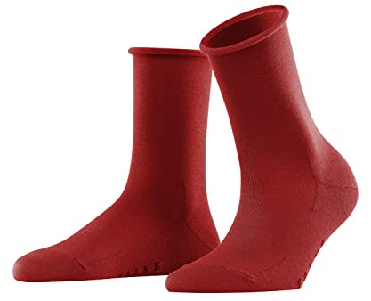 FALKE Damen Socken Active Breeze W So Lyocell einfarbig 1 Paar, Rot Scarlet 8228, 35-38