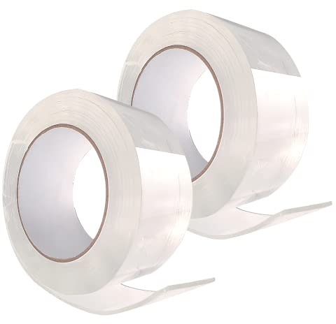 VENTEO | Scotch double face | Double Face Extra Fort Transparent | Colle forte | Fixation Murale intérieure et extérieure