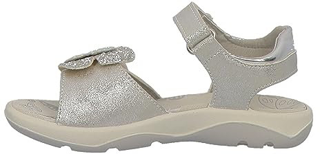 Lurchi Sandale Farfalla, Farbe:silber, Größe:25