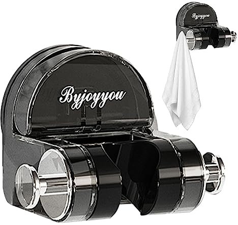 Tuyau – réglable avec Ventouse, Barre sans perçage, douchette à Main pour, Salle Bain, hôtel