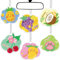 LA BELLEFÉE Duftbaum Auto, Car Air Freshener, Lufterfrischer Duftbaum, Duftanhänger Auto, Schubladen Schränke Duftanhänger 6 Duft Kokosnuss, Kirsche, Mango, Ananas, Pfirsich, Traube
